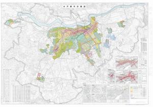 都市計画図の画像