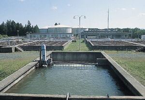 開江浄水場の画像