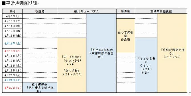 平常時調査期間の画像