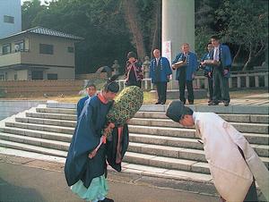 有賀神社の磯渡御2