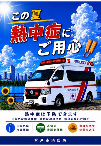 熱中症予防啓発ポスター