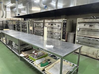 食品工場の製造ライン