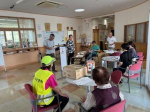 洪水ハザード避難訓練(1)