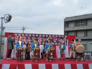 和太鼓の演奏です