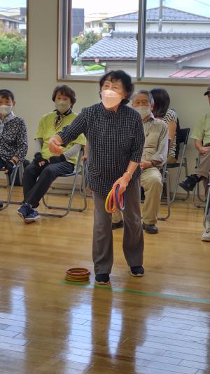 わなげ大会の写真です。