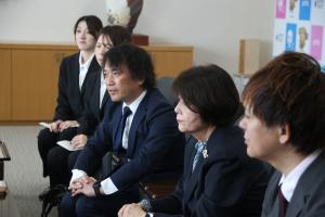 表敬訪問時の様子1