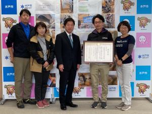 表敬訪問時の様子2