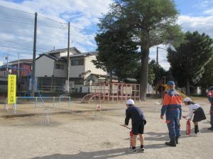 4年生の消化器の取り扱い