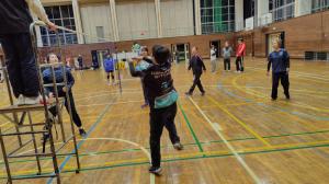 バレーの試合です（2枚目）