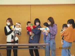 クリスマス会の写真です