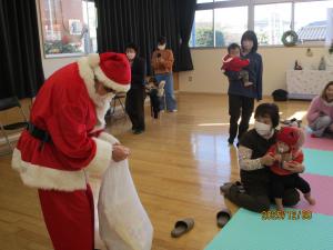 クリスマス会の写真2枚目です