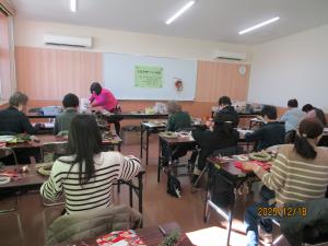 お正月飾りつくり教室の写真です