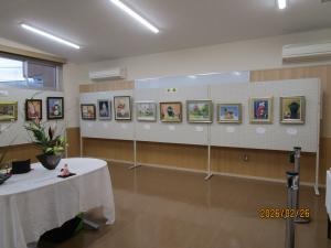 絵画の展示