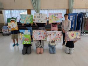 夏休み絵画教室